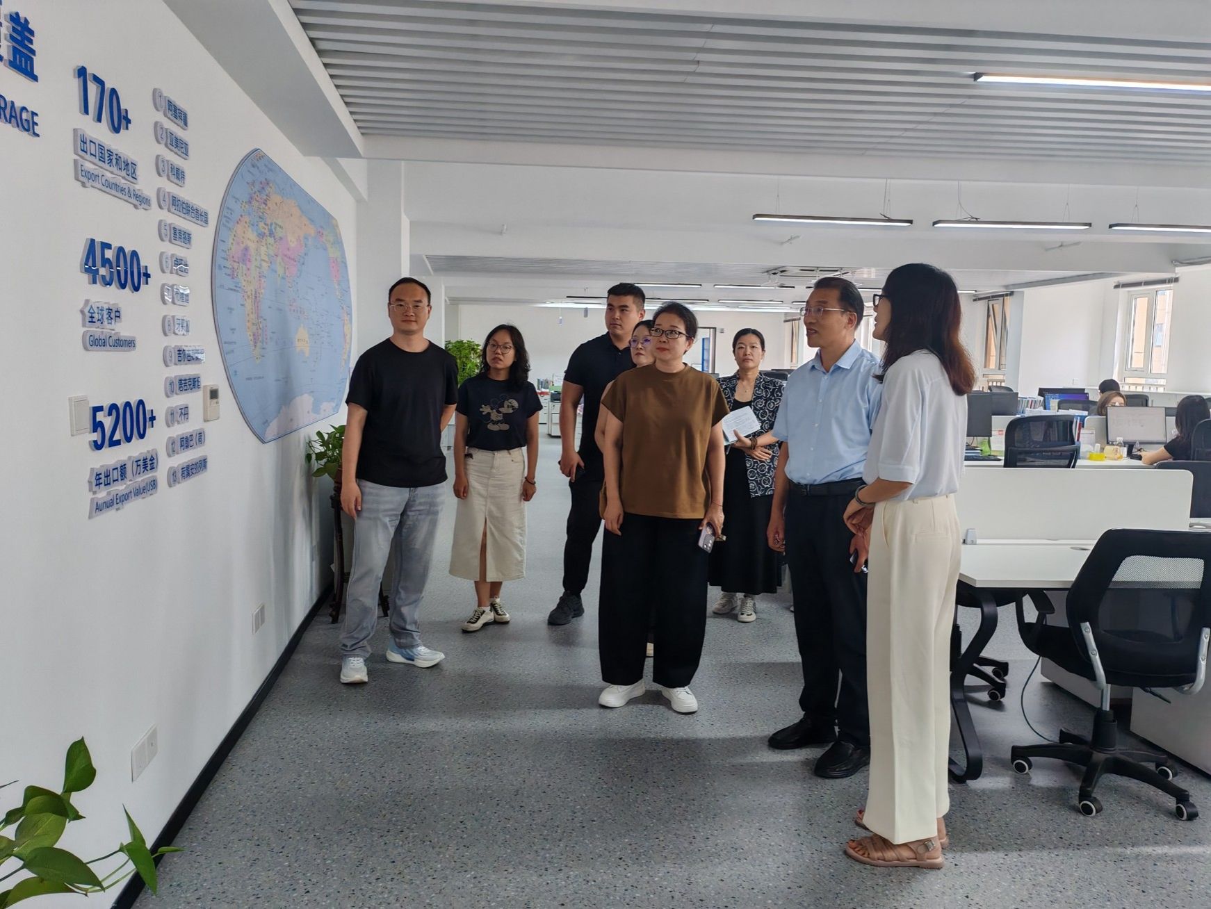 国际经贸学院赴济南莱福瑞制冷配件有限公司开展暑期访企拓岗专项活动