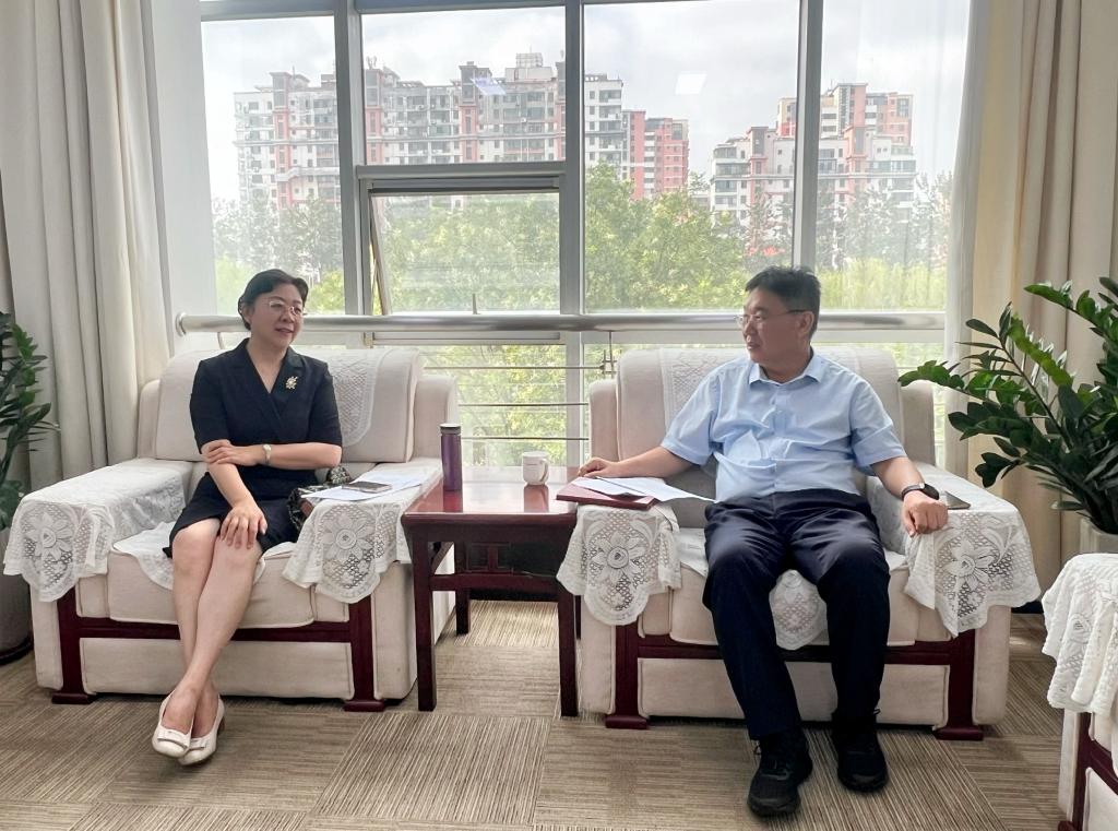 国际经贸学院院长方慧赴滨州市对接“十五五”规划工作